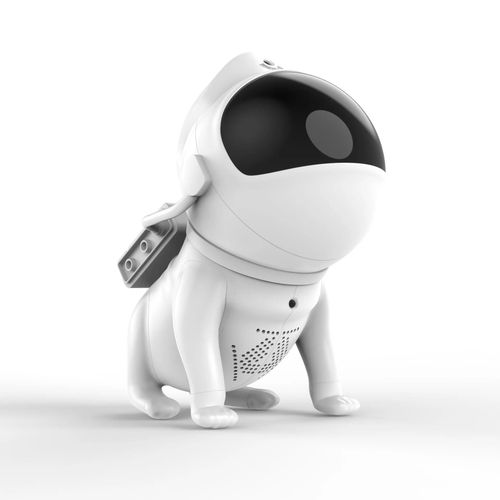 BLANC - Jouets RC Space Dog, robot, tlcommande, Projection de lumire'toile, fonction Audio Bluetooth pour enfants, cadeaux de nol, dcoration FS