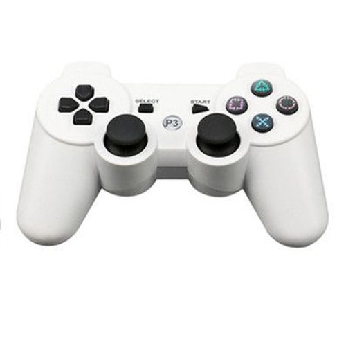 Blanc - Manette De Jeu Sans Fil Bluetooth Pour Console Sony Ps3, Joystick Pour Pc