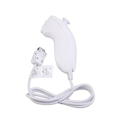 Blanc Pour Nunchuck Manette De Jeu Nunchuck Sans Fil 2 Fr 1 Pour Nintendo Wii, Avec Motion Plus Intgr