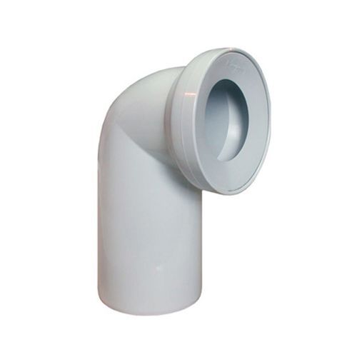 Blanc Salle De Bains Wc Tuyau D'eau De Toilette Raccord De Sortie 110mm 90  Coude  Angle