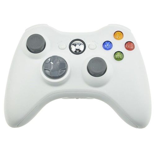 Blanc Sans Fil - 2.4g Wireless Controller For Microsoft Xbox 360 Gamepad With Pc Wireless Receiver Remote Controle For Xbox 360 Game Joystick