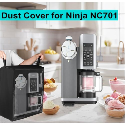 Blazeflux-Housse Anti Poussiere Pour Machine A Glace Ninja Nc701 Waterproof Translucide 600d Nylon Compatible Creami Swirl