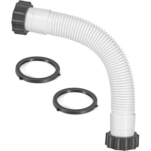 Blazeflux-Tuyau De Pompe Filtre Piscine 11535 Intex, Remplacement 16 Pouces, Systemes Filtre A Sable Et Eau Salee, Connexion 1.5