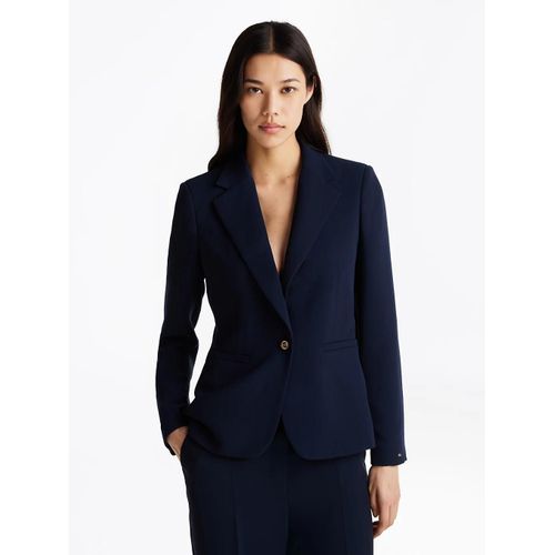 Blazer Ajust Droit En Crpe Crepe Slim Sb Blazer/Dark Blue - 32
