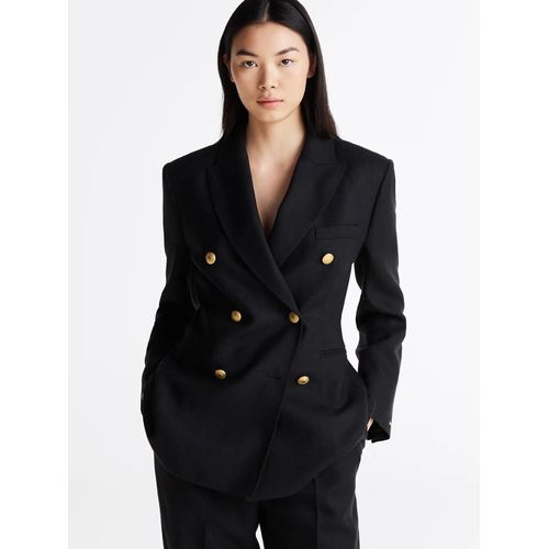 Blazer Crois En Pure Laine Festive Wool Db Blazer/Black - 32
