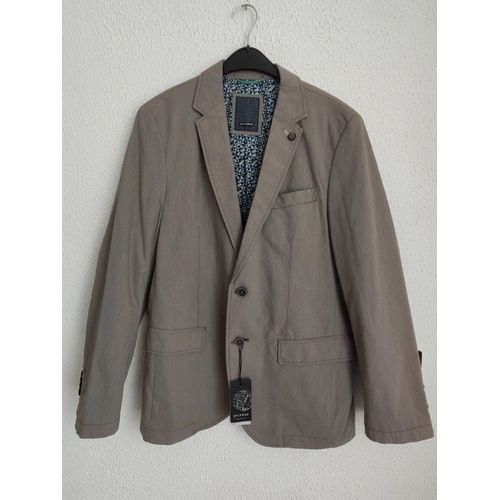 Blazer Homme Beige Marque Calamar Couleur Beige Taille 48