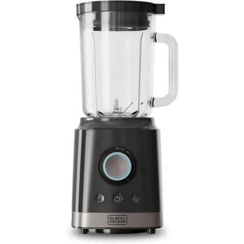 Blender BLACKDECKER BXJB2000E 2000W Carafe en Verre 1,8L Lames en Acier Inox Fonctions Turbo Smoothie Glace Pile Sy