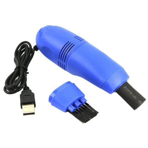 Bleu - Aspirateur de clavier portable USB, Petit mini nettoyeurs de claviers, PC, Ordinateur portable, Accessoire'ordinateur de bureau