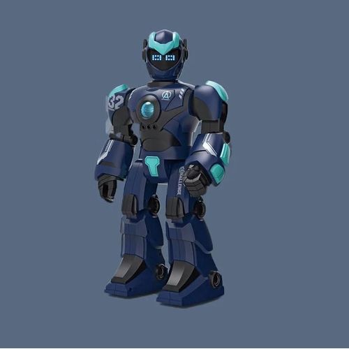 Bleu - grand Robot RC intelligent, Action, Dialogue vocal, geste, dtection tactile, lumire LED, programmation, musique, jouet lectrique, cadeau pour enfants