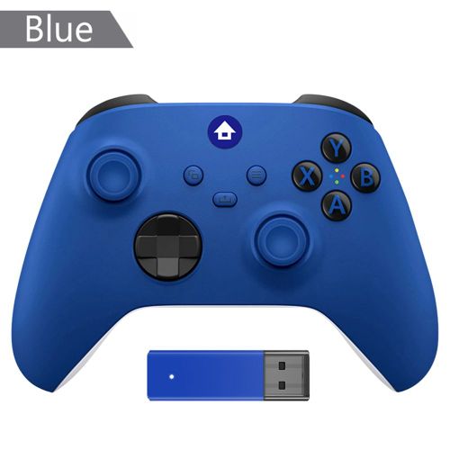 Bleu - Manette De Jeu Sans Fil Avec Rcepteur Pc, Manette De Jeu, 2.4g, Windows 7, 8/10, Touriste-Vibration, Xbox Series X, S