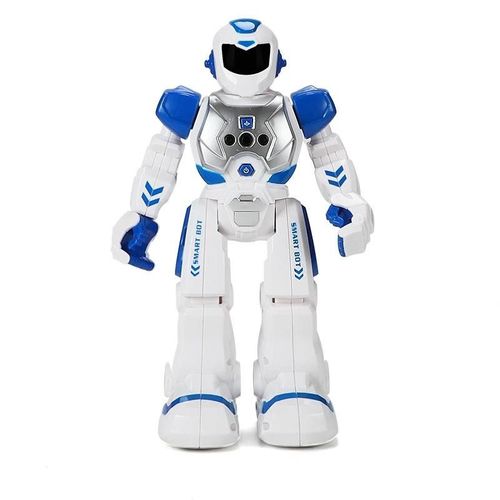 bleu - Robot lectrique RC  dtection, double Mode, marche, mouvement dans toutes les directions, chant, danse, lumires fraches, programmation intelligente, jouet RC