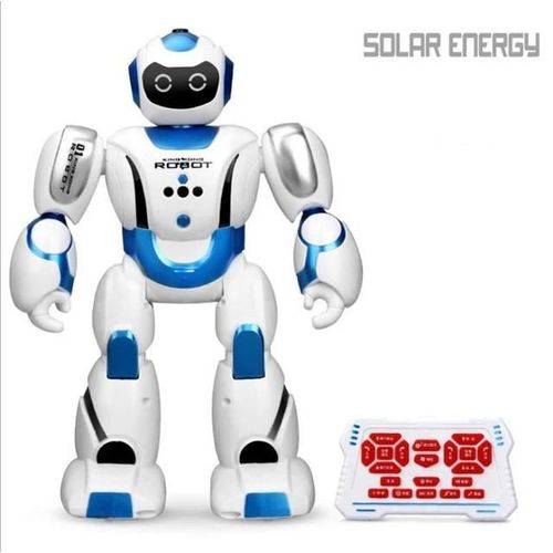 Bleu - Robot lectrique Rc Intelligent Avec Programmation Solaire, Avec Fonction'enregistrement De La Marche Et Des Glissades, Prsentation Automatique