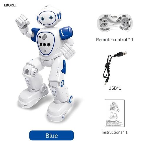 bleu - Robot RC R21  dtection intercalaire, programmation CADY WIDA, contrle des gestes, divertissement, cadeau pour enfants