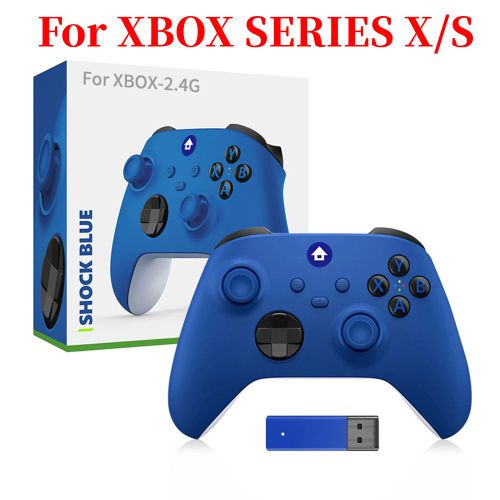 Bleu Un - Manette De Jeu Sans Fil Avec Rcepteur Pc, Manette De Jeu, Graphite G, Windows 7, Windows 8, Windows 10, Touristo-Vibration, Xbox Series X, S