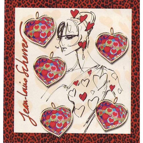 Blf 93 - Saint Valentin Coeurs 2006 Du Couturier Stephane Rolland - Neuf ** Gomme Intacte D'origine