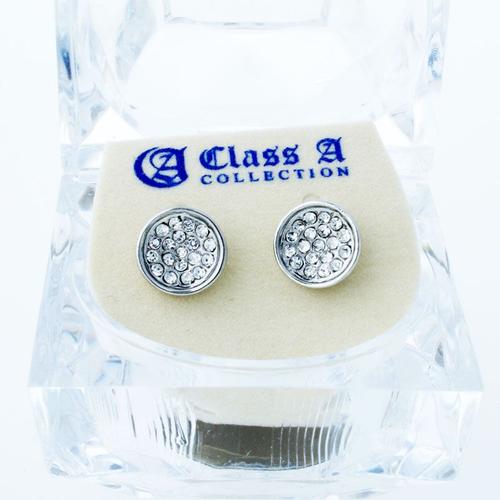 Bling Iced Out Clou D'oreille - Rond 10mm