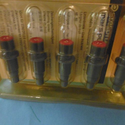 Blister De 5 Pointe Feutre 0.7 Pour Table Traante H.P. Rouge 34hp07k2 Staedtler