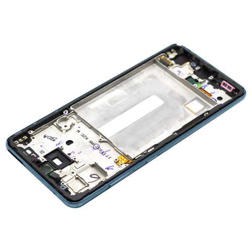 Bloc Complet Samsung A52 Et A52s cran Lcd Vitre Tactile Original Samsung Bleu