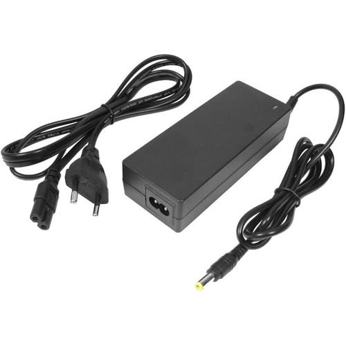 Bloc d'alimentation chargeur cble de charge adaptateur pour ordinateur portable 19 V 4,74 A 90 W avec connecteur 5,5 mm x 2,5 mm pour de nombreux appareils de marque Acer, Asus, Dell, Fujitsu, HP/Compaq, MSI, Toshiba, Medion, LG