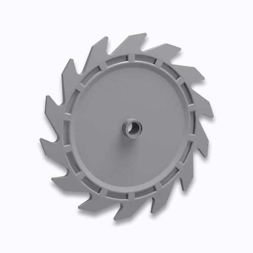 Bloc De Construction En Technologie De Petites Particules, Accessoires Moc, Volant D'inertie, Lame De Scie Circulaire 9x9 Avec Trou De Boulon, Jouet D'assemblage Ev3 6140