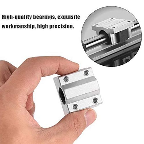 Bloc De Glissire D'imprimante 3d Roulement  Billes  Mouvement Linaire Scs8uu 8mm Bague Pour Anet A8 Prusa I3 4 Pices