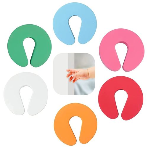 Bloc Porte Securite Bebe, Bloque Porte Bébé, 6 Pièces Stopporte Mousse