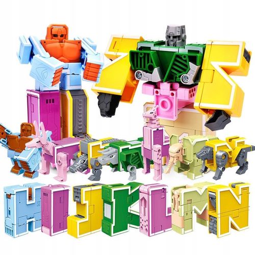 Blocs De Construction Cratifs A Faire Soi-Meme Transformer Le Robot