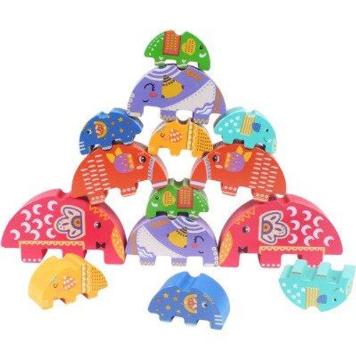 Blocs De Construction De Combat  Faisceau D'quilibre lphant, Jeu Parent-Enfant, Blocs De Construction  Empiler, Jouets Pour Enfants, Nouvelle Collection 2020