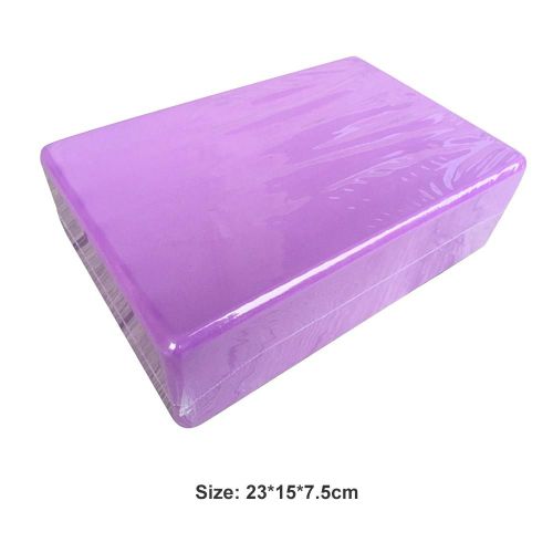 Blocs De Yoga Portables, Couleur Unie, Non Toxique, Rsistant  L'tirement, Traversin En Mousse, Offre Spciale