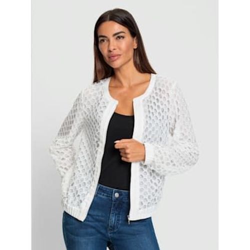 Blouson Dentelle Ajoure - Rick Cardona - Blanc