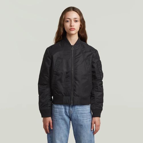 Blouson Fille Bomber Oversized - Noir - Fille