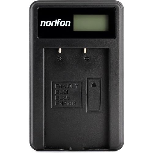 BLS-1 LCD USB Chargeur pour Olympus E-400, E-420, E-450, E-600, E-620, E-M10, E-P1, E-P2, E-P3, E-PL1, E-PL2, E-PL3, E-PL5, E-PL6, E-PL7, E-PM1, E-PM2, Stylus 1, 1s Camra et Plus.[V729]