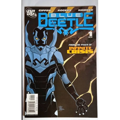Blue Beetle # 1 ( V.O. Dc 2006 ) *** Collector By Keith Giffen & Cully Hamner ** Guy Gardner   