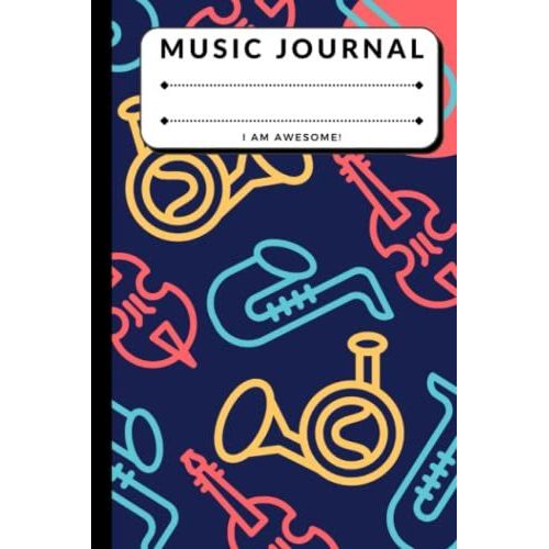 Blue Orchestra - Song Writing Music Journals For Kids: Lined/Ruled Paper And Staff, Manuscript Paper For Notes, Lyrics And Music. For Musicians, ... Book Notebook Journal 100 Pages 6x9   de unknown  Format Broch 