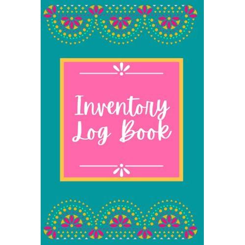 Blue Stylish Inventory Log Book For Small Business | 6 X 9 | 117 Inventory Logging Pages: Keep Track Of Your Inventory And Stay Professional With This Inventory Tracker   de Books, Crafty & Cute  Format Broch 