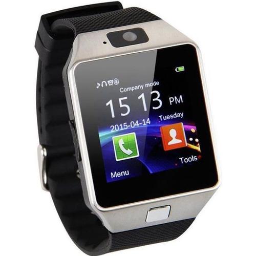 Bluetooth Montre Smart Watch Phone Dz09 Support De La Carte Sim De Tf Camra Hd Sync Appel Sms Pour Android Phone -Noir