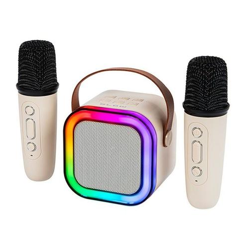 Bluetooth Speaker Karaoke Rgb 10w