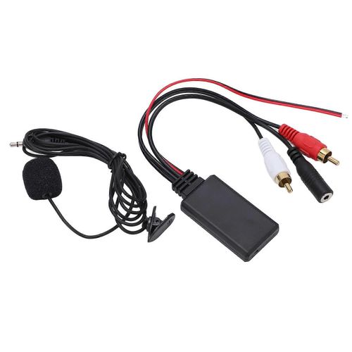 Bluetooth5.0 AUX IN Adaptateur Cble stro sans fil Microphone mains libres adapt  Pioneer avec port audio 2RCA