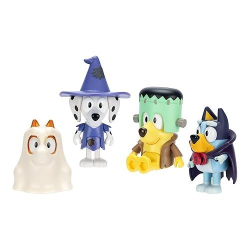 Bluey - Figures 4 Pk, - Halloween (90266)