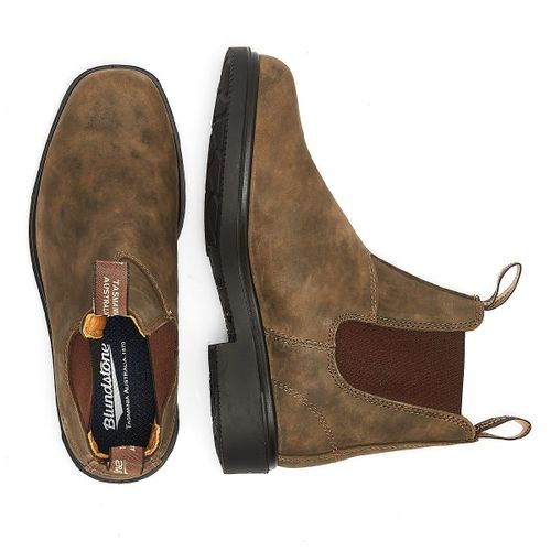 Blundstone Chelsea Dress 1306 Mens Rustic Brown Boots - 41