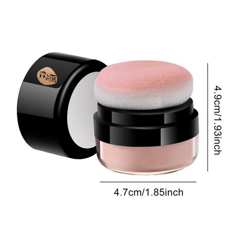 Blush  Coussin D'air Avec Finition Velours Longue Dure, Rsistant Aux Taches, Texture Douce Et Lisse, Poudre Pour Le Visage Pour Femmes
