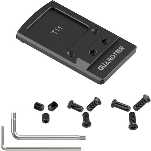 Bmtterqgwo-Plaque Micro Point Rouge T11 Compatible Glock Trijicon Rmr/Sro Et Holosun 407/507c/508t