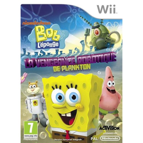 Bob L'ponge - La Vengeance Robotique De Plankton Wii