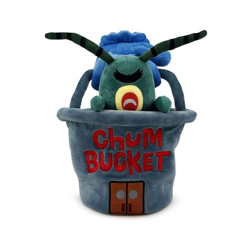 Bob L'ponge - Peluche Plankton Chum Bucket 22 Cm