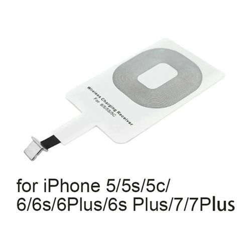 Bobine De Charge Sans Fil Pour Android, Chargeur Rcepteur, Patch  Induction De Type C, Iphone 5, 5s, Se, 6, 6s, 6plus, 7 Plus, Qi