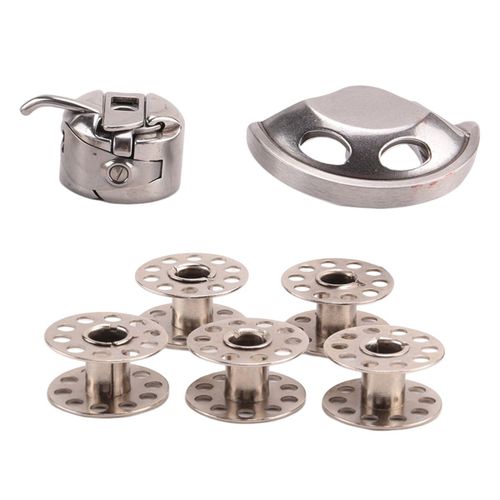 Bobines D'outils De Couture + Botier De Canette + Crochet De Navette Pour Fournitures De Couture De Machine  Coudre Domestique De Style Ancien