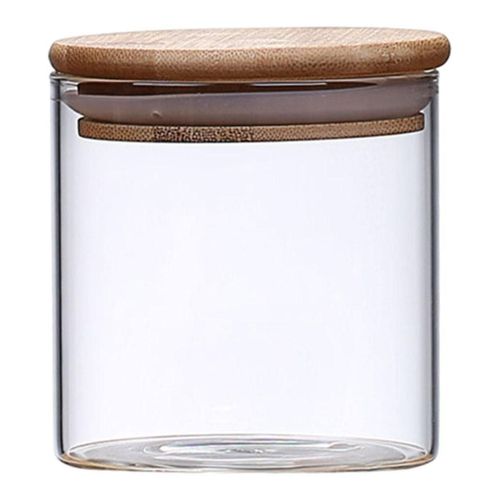 BESTYASH Sucrier Carré Transparent Avec Couvercle En Verre, Pot à Sucre