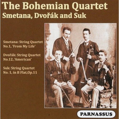 Bohemian String Quar - The Bohemian String Quartet Plays Smetana Dvorak And Suk - Bohemian String Quartet