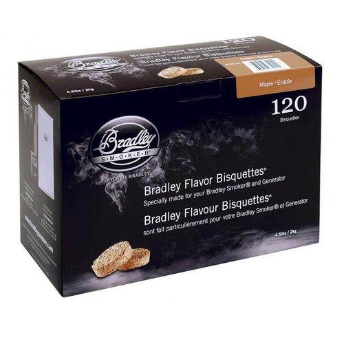 Bote 120 Bisquettes Erable - Bradley Smoker