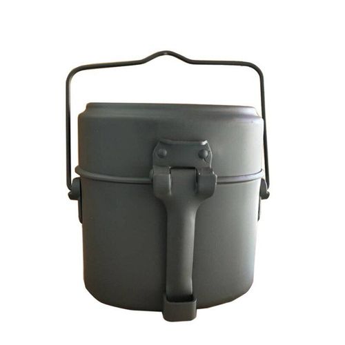 Bote  Djeuner De L'arme 3 Pices En 1, Articles De Table De Voyage De Camping En Plein Air, Kit De Dsordre Militaire Allemagne De La Seconde Guerre Mondiale, Cantine Bouilloire Pot Tasse  Nourri